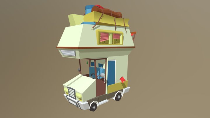 Car Family 3D Model