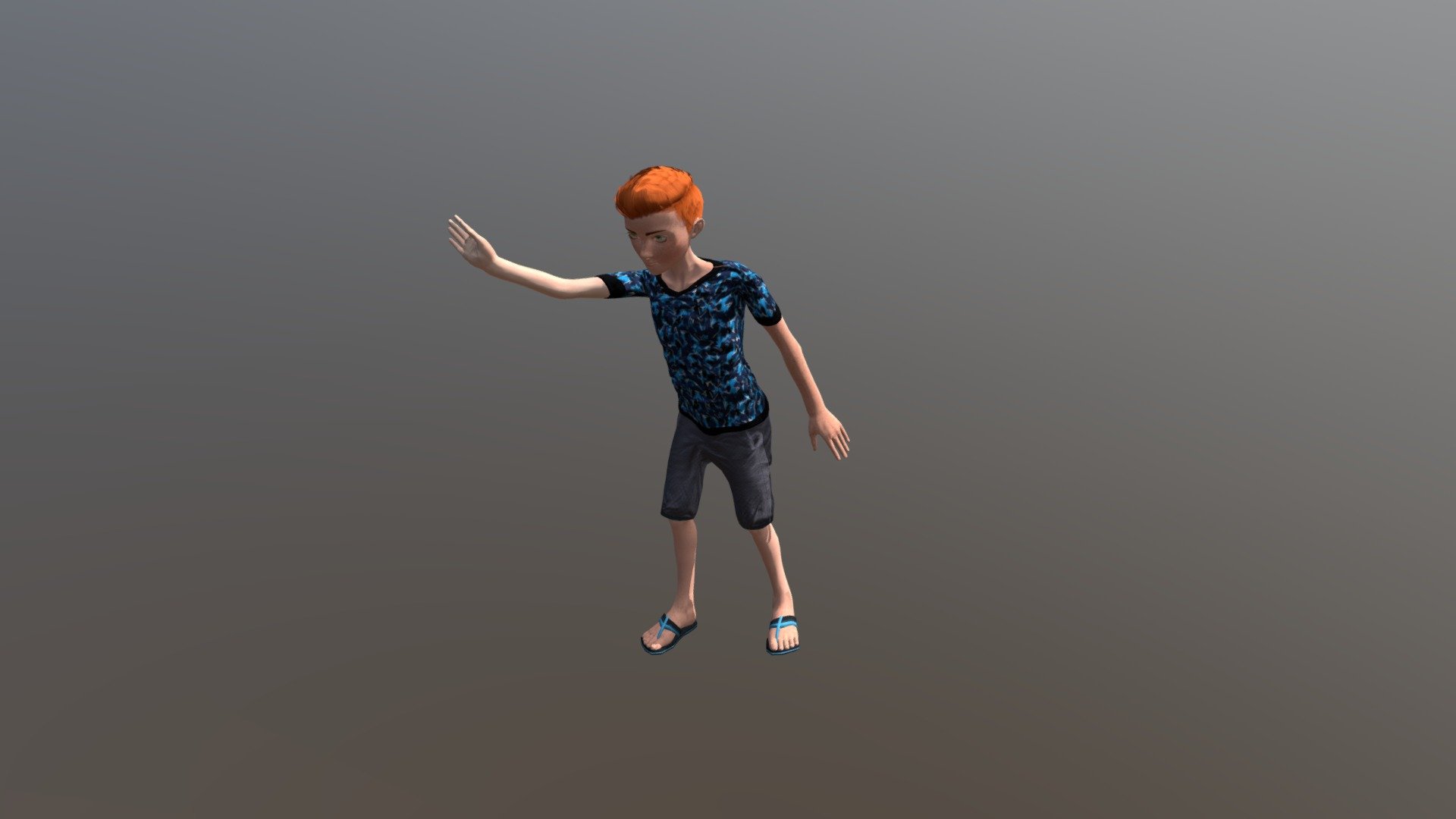 Hip Hop Dancing 3D model by ChandraRati (ChandraRati