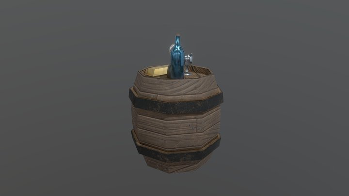 Pirate objects 3D Model