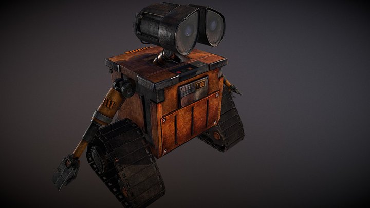 Wall E 3D Model