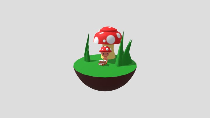 mushroom life 3D Model