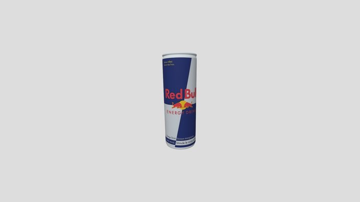 Red Bull 3D Model