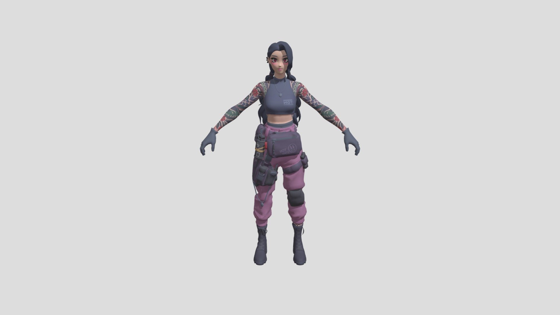 Megumi - Fortnite - Download Free 3D model by lgil0838 (@lgil0838) [7ab408f]