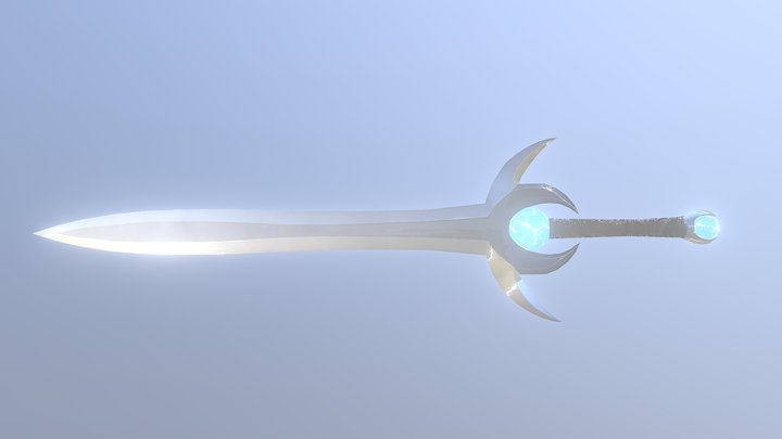 Moon Sword 3D Model
