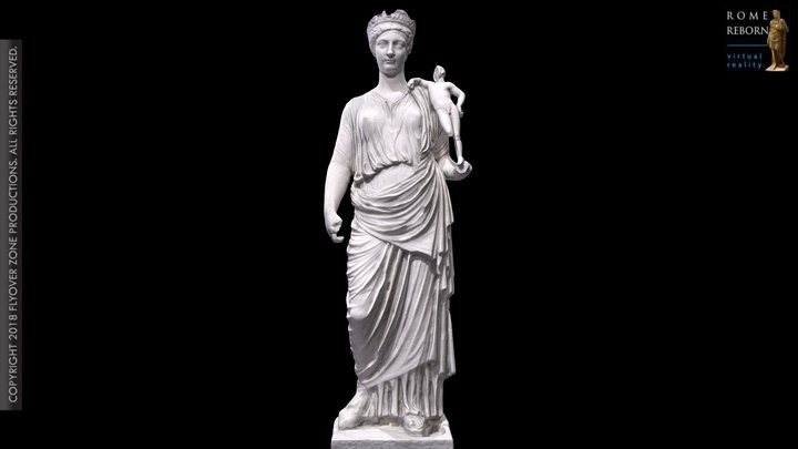 3D rendering of Antonia minor