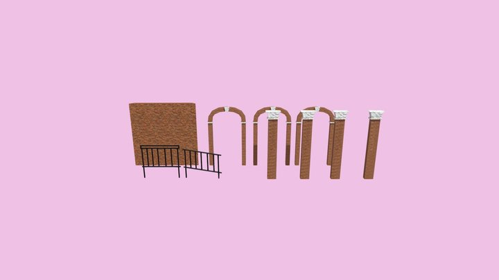 Peace University Belk Props 3D Model