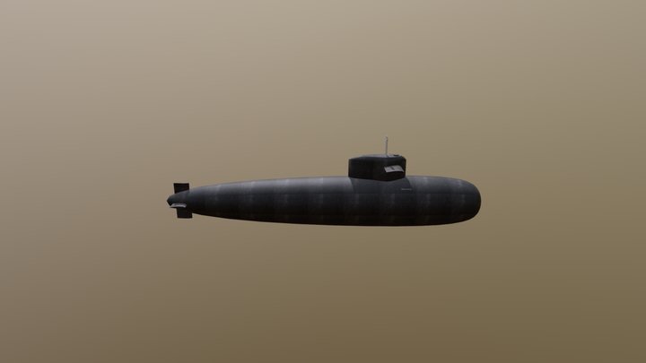 Submarine 3D Model