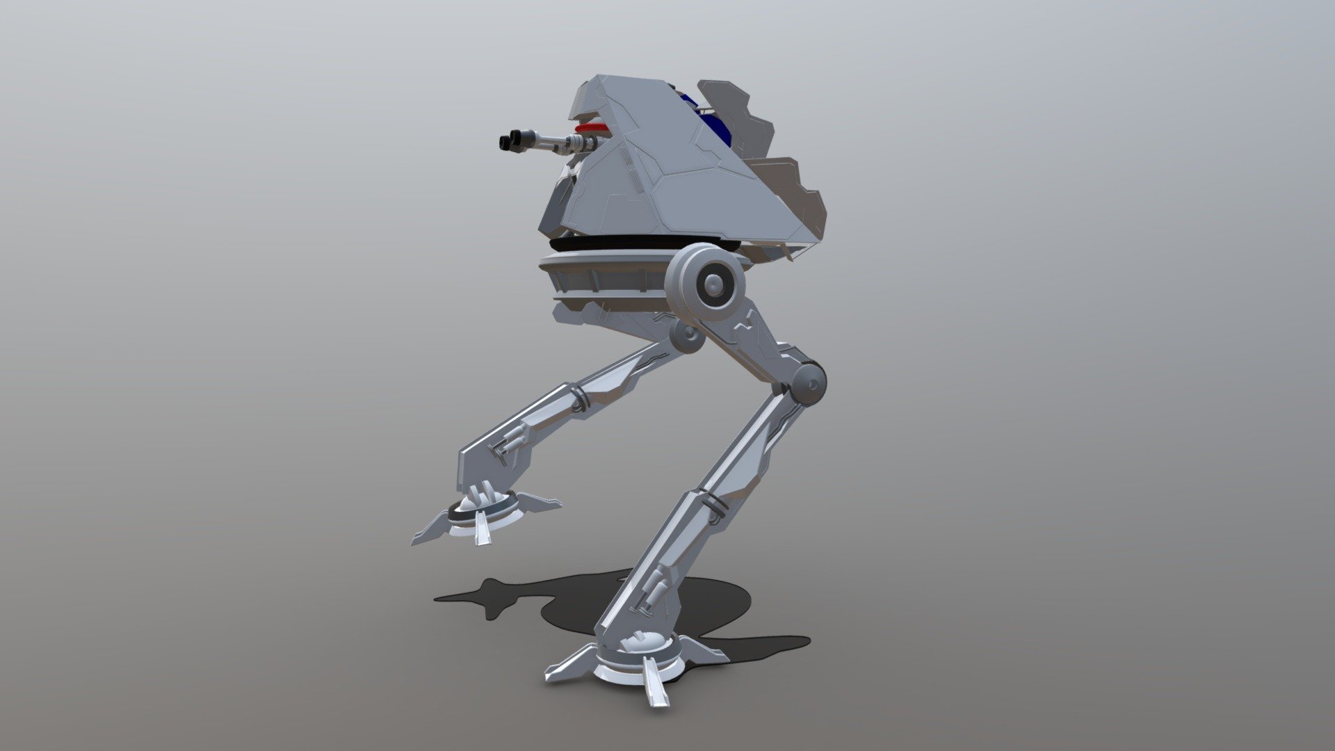 Gravity Sketch VR-Imperial AT-OR walker