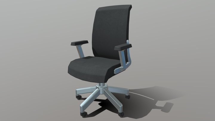 Office Desk Chair 3D Model