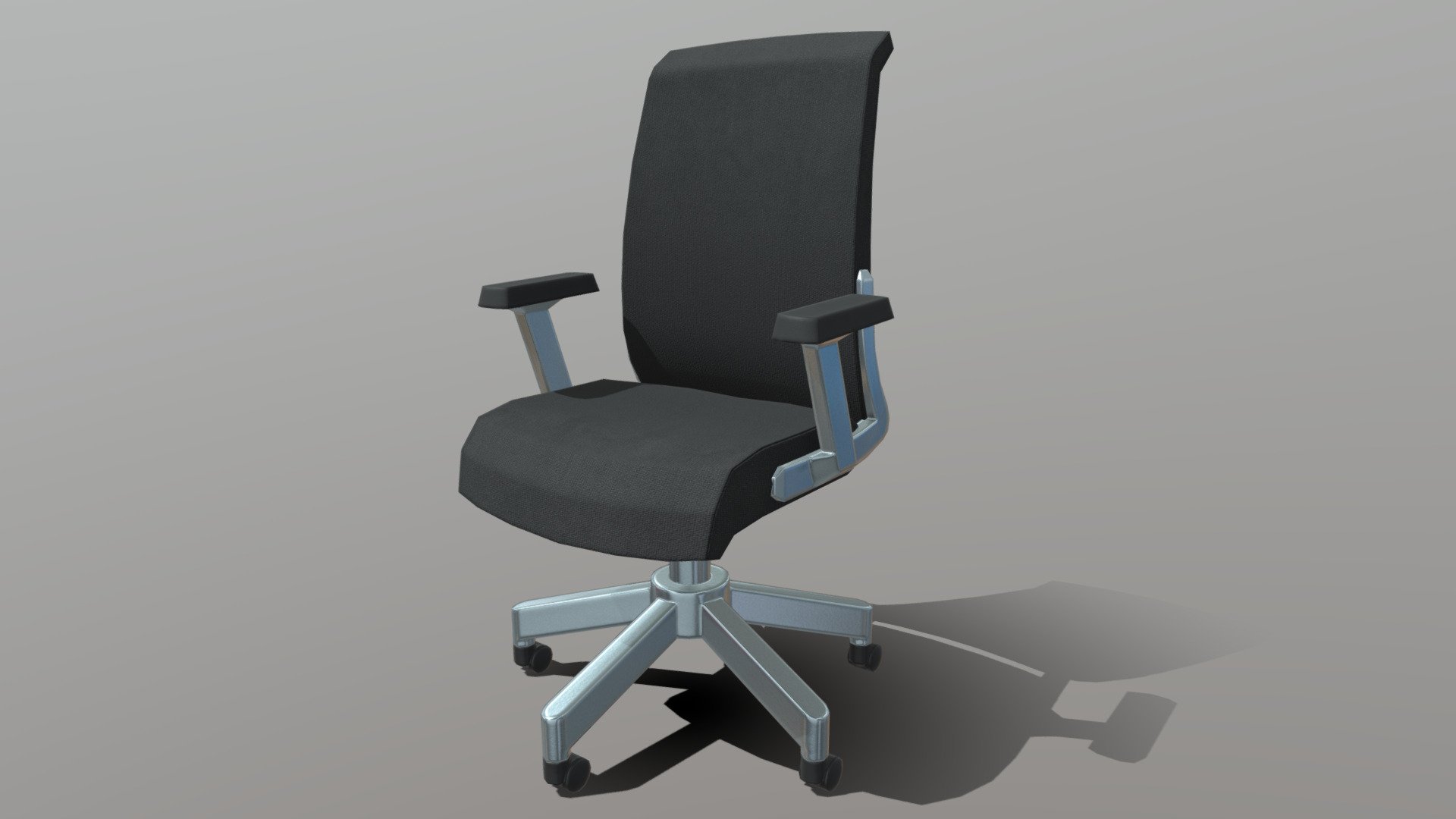 Office Desk Chair 3D model by Bumbadida [7abbcf1] Sketchfab