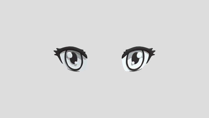 Eye_Anime Eye 3D Model