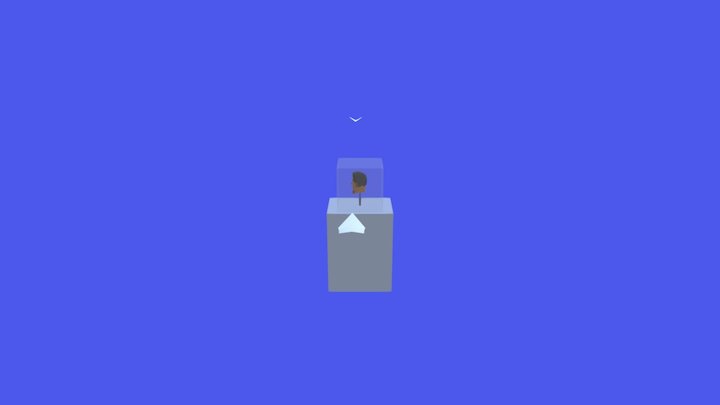 Paper Plane 3D Model