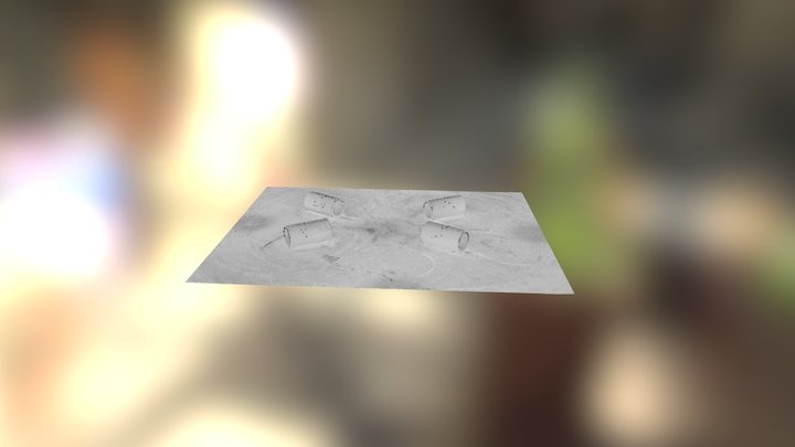 Sun Tunnels 3D Model