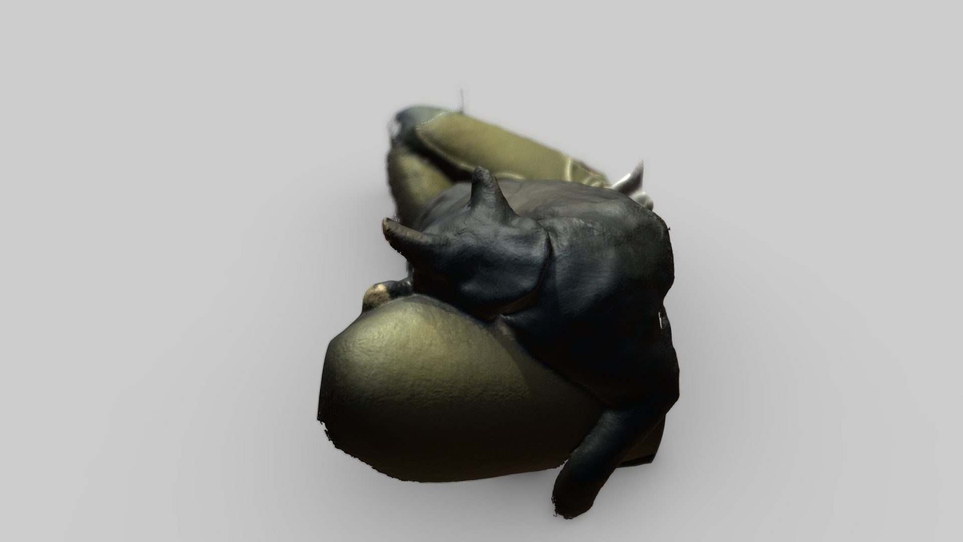 Cat Lap Nap — Sketchfab embed 3D viewer