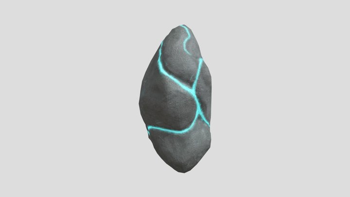 Fantasy Rock Model 3D Model