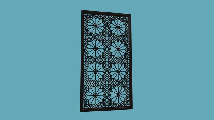 PARTITION PANEL 9 3D Model