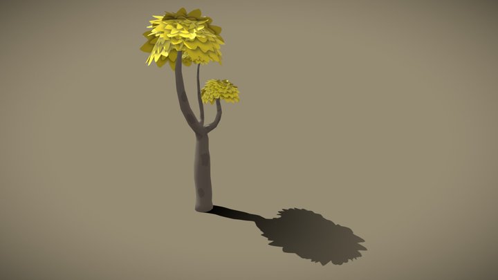 Tree opacity practise 3D Model