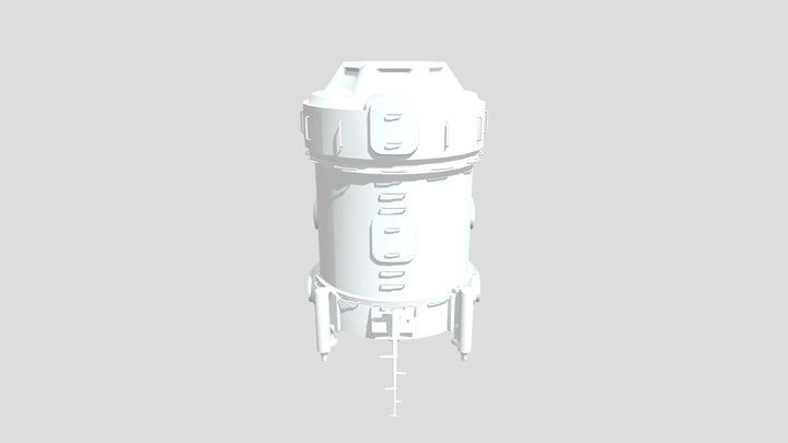 Hab Design Mission 3D Model