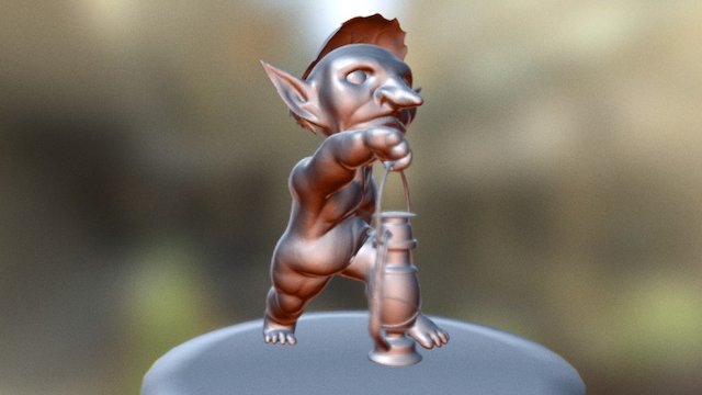 SculptJanuary#21 Goblin