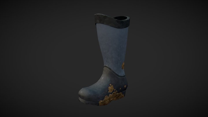 Boot! 3D Model