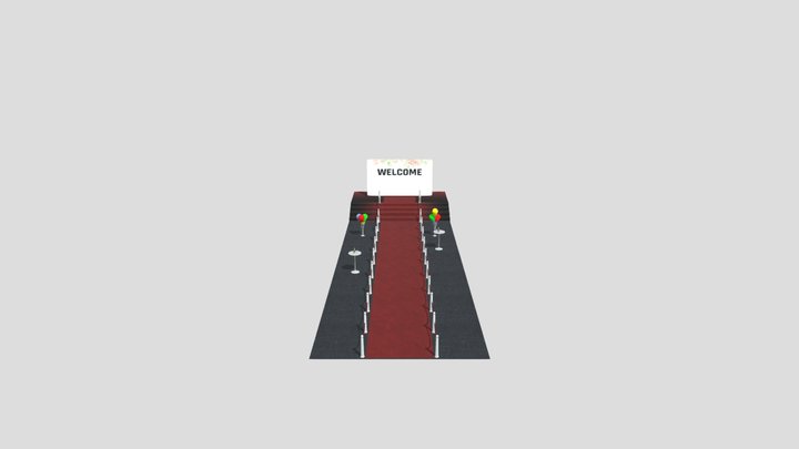 Red Carpet Test 04 3D Model