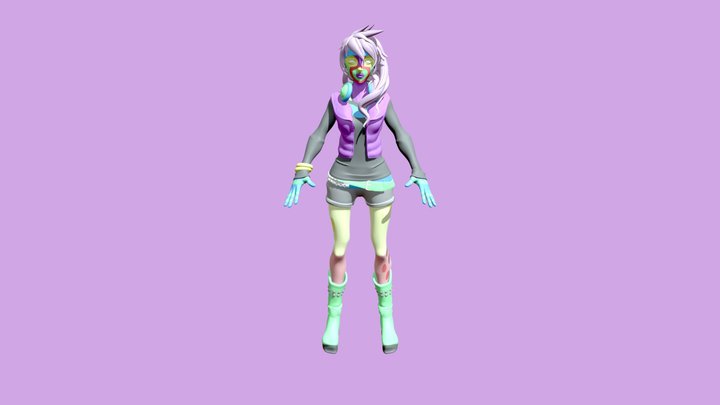 Character Full - Ellie 3D Model