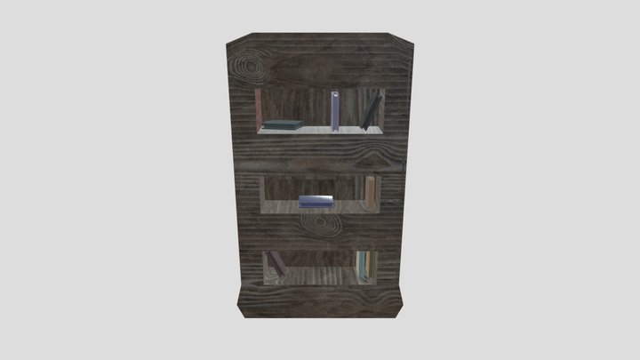 Book shelf 3D Model