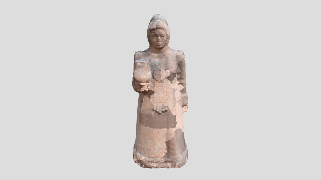 Sculpture Woman With Kumys