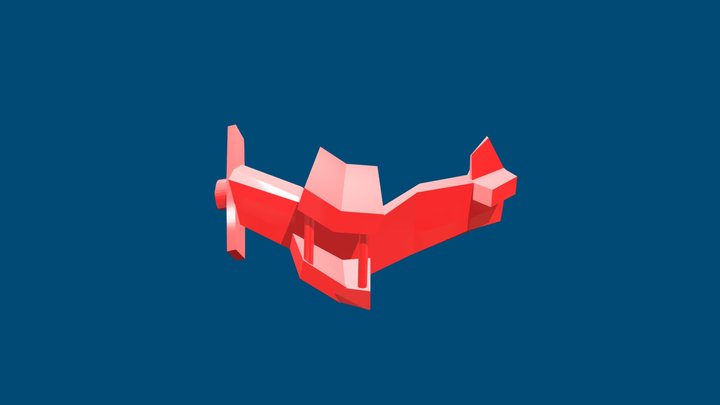 Avioncito Chueco :3 3D Model