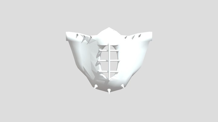 Masker Made in blender 3D Model
