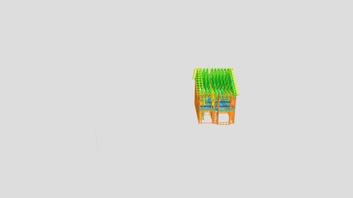 IE House BHB-R3- Single 3D Model