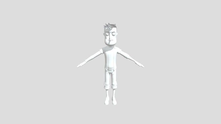 nicky roth-no textures 3D Model