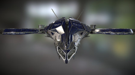 Robo cop - character design for short film "Kali 3D Model