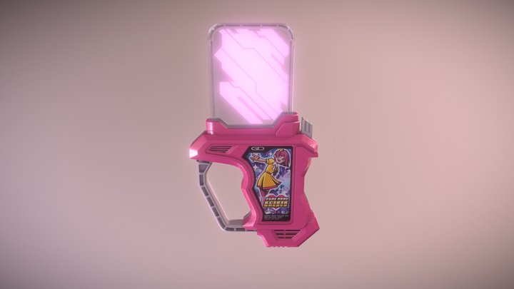 Kamen Rider Ex-Aid TOKIMEKI CRISIS Gashat 3D Model