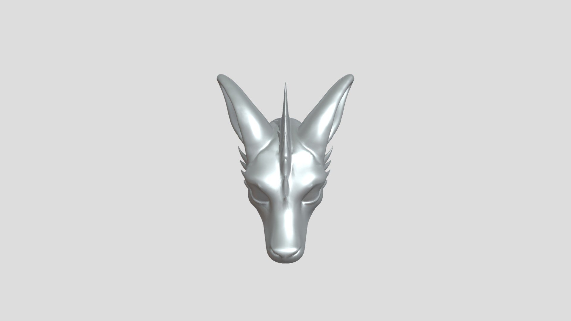 Blue dragon head - 3D model by mda629627 [7ac6c2e] - Sketchfab