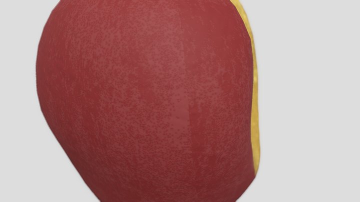 Realistic Apple 3D Model