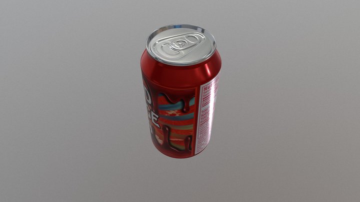 Soda Can 3D Model