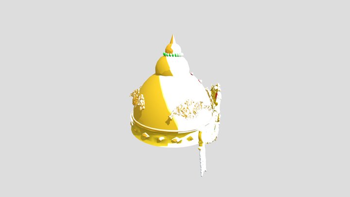 Indian Crown (Updated) 3D Model