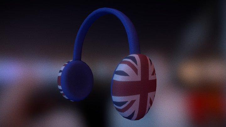 Royal Winter Earmuffs 3D Model