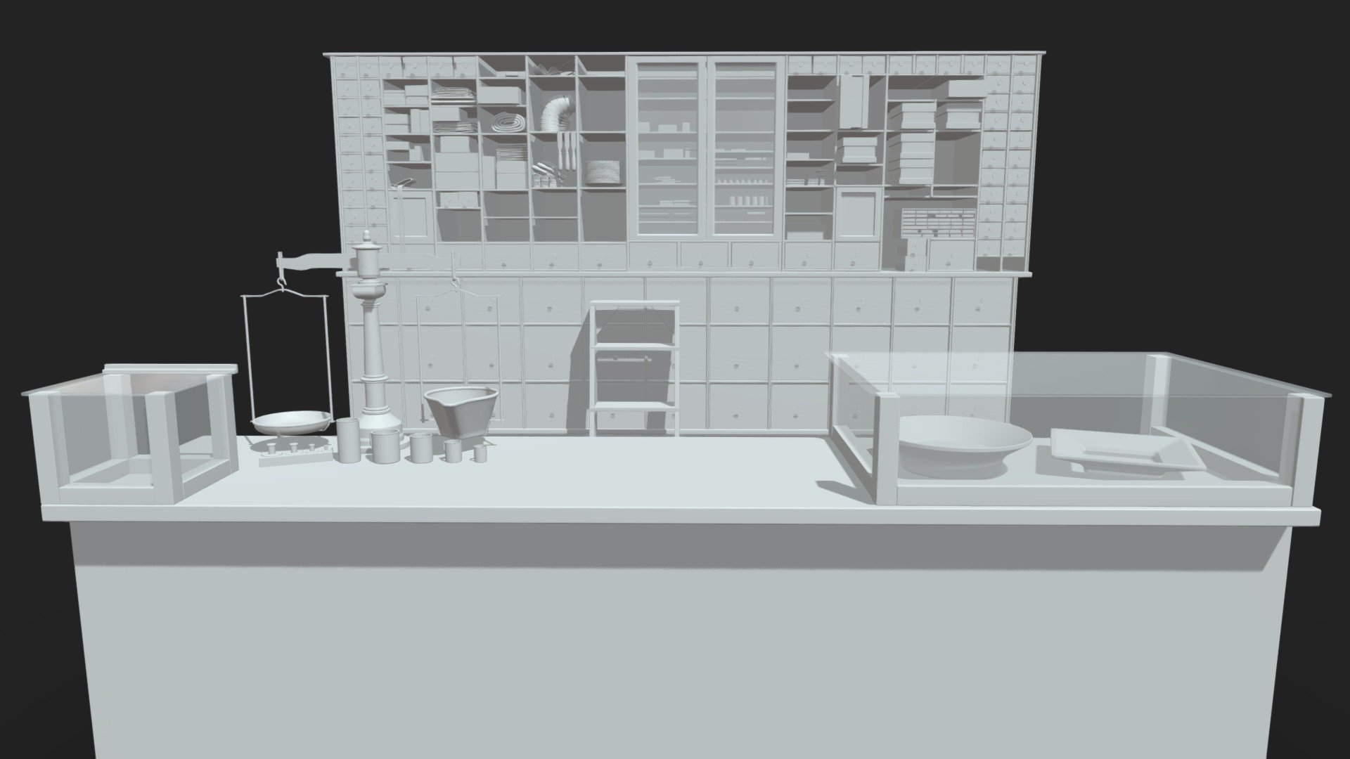 Very Old Store - 3D model by navarro.tenyo [7aca7e4] - Sketchfab