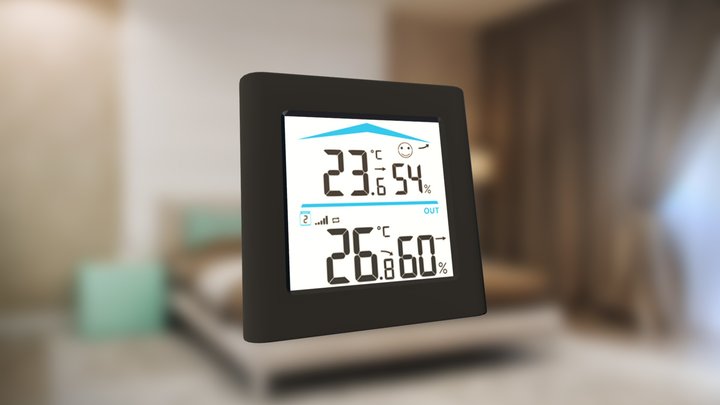 Home thermometer 3D Model