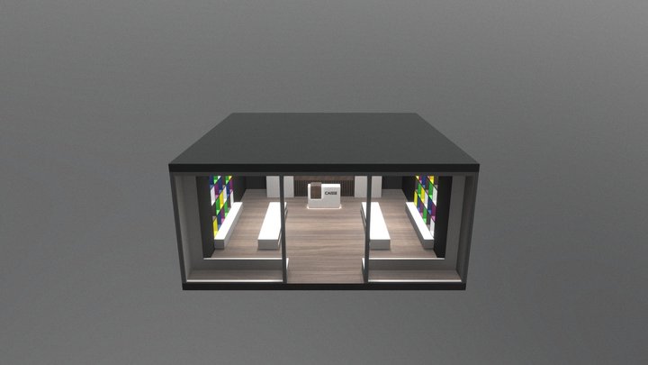 Boutique fbx 3D Model