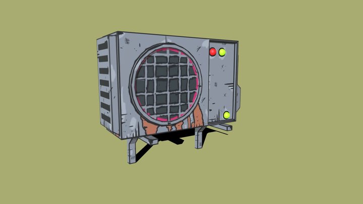Conditioner 3D Model