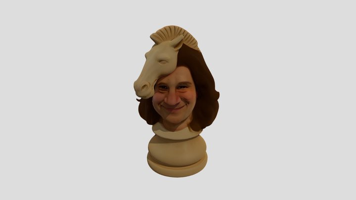 chesspiece kenny – Modelo 3D gratuito STL