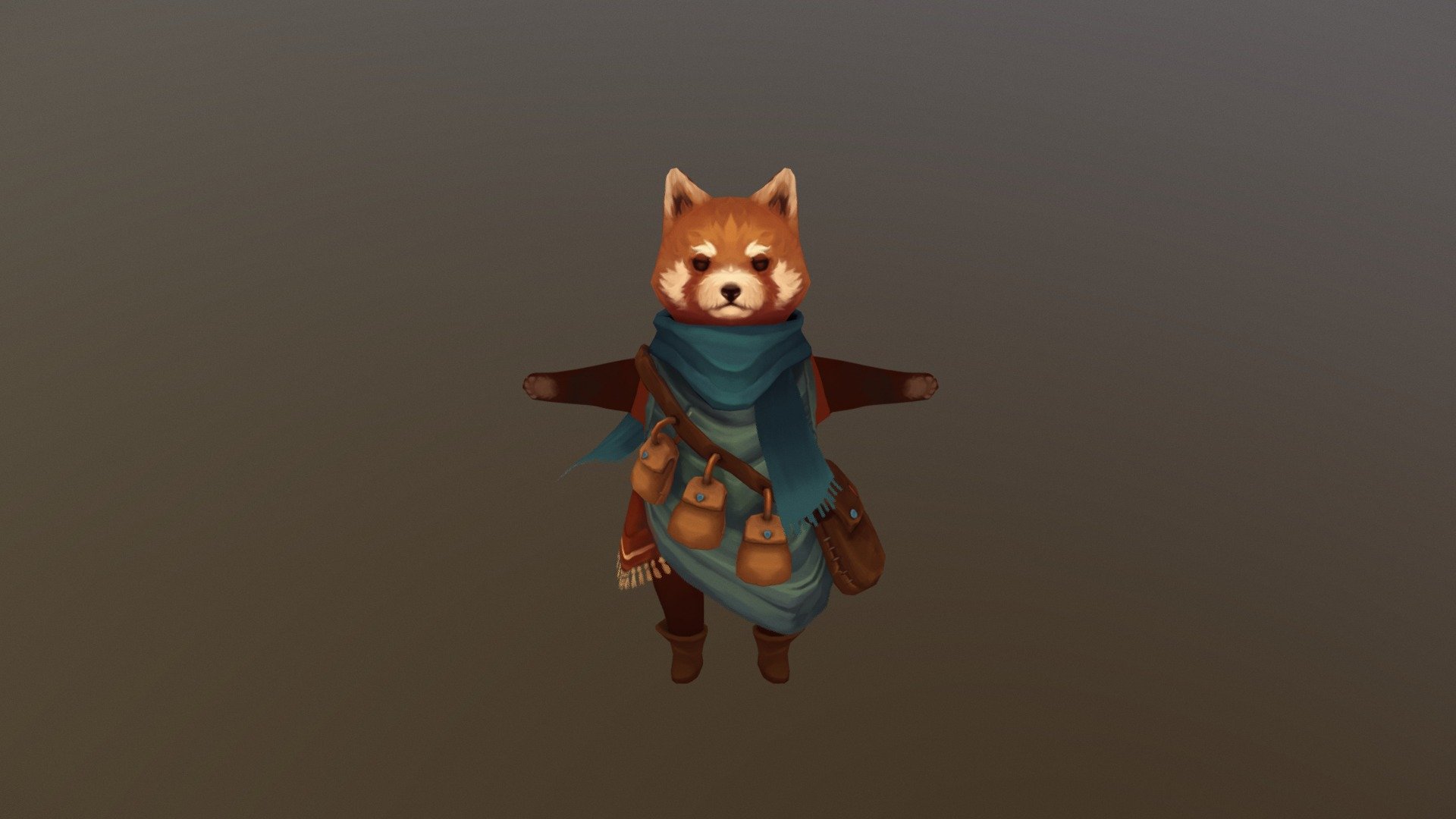Red Panda Herbalist (WIP)