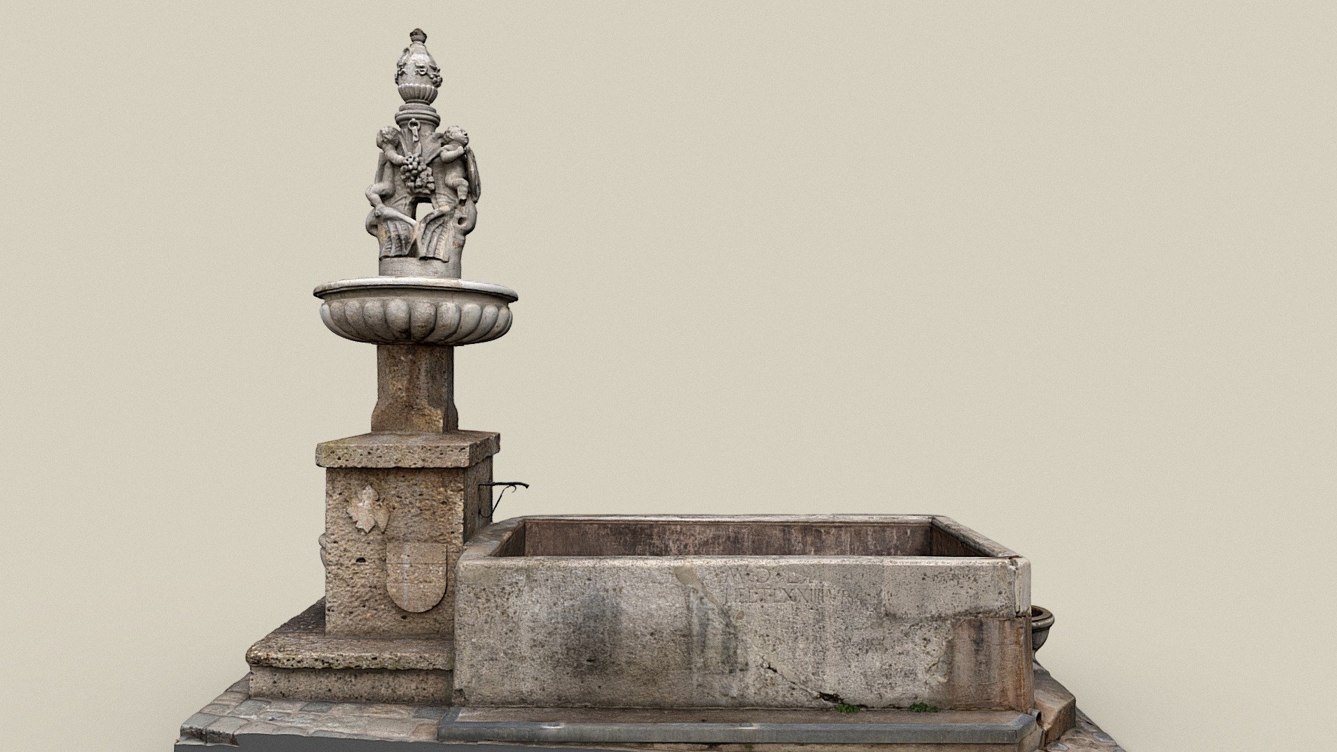 Brunnen — Sketchfab embed 3D viewer