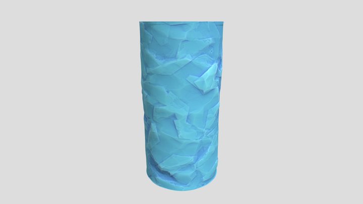 Ice material 3D Model