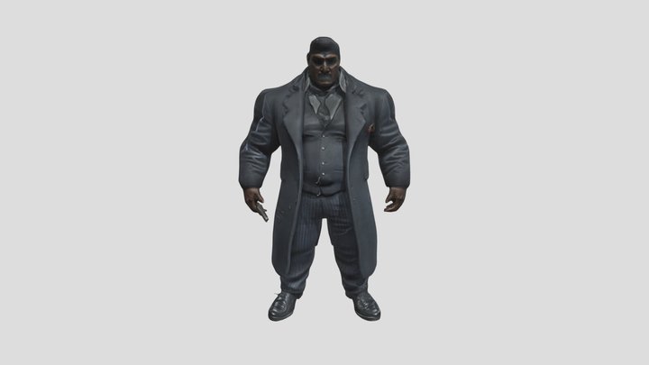 A_ Indian_gangster_charecter 3D Model