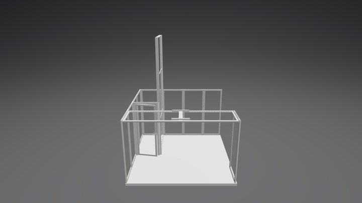 Concept 03 - 4x4m 3D Model