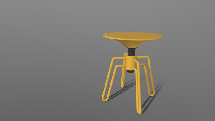 Philips Stool by  Jader Almeida 3D Model